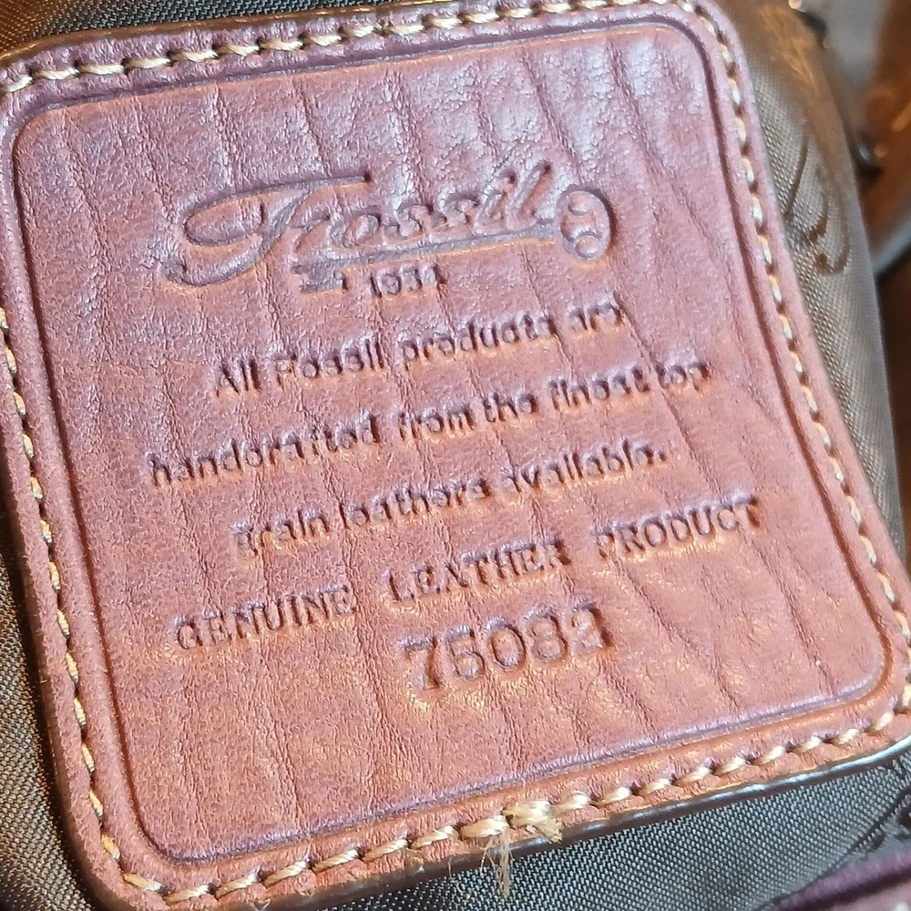 Vintage Fossil Pink Pebbled Leather Satchel Shoulder Bag Silver Hardware